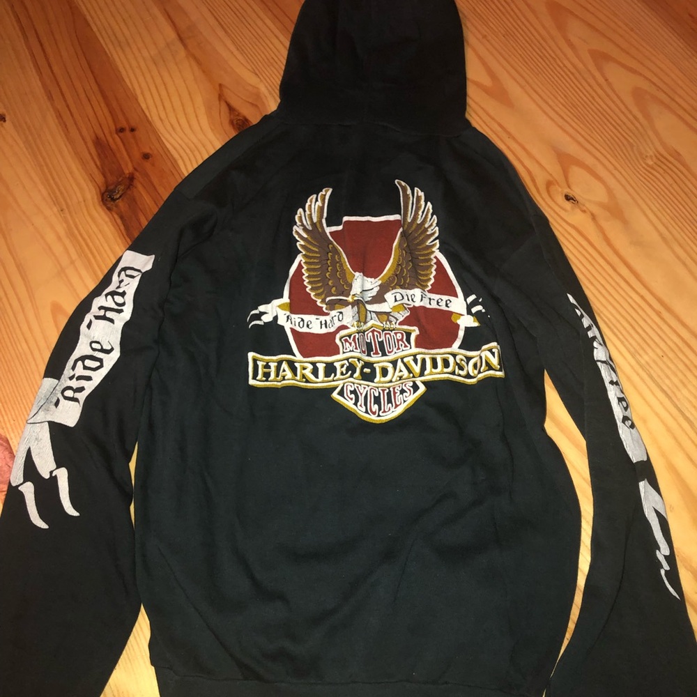 80’s Vintage Harley Davidson hoodie